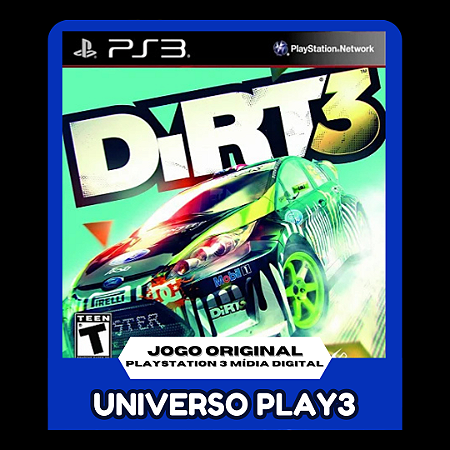Dirt 3 Rally em Midia Digital Ps3