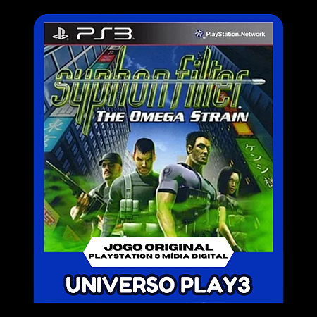 Syphon Filter The Omega Strain (Clássico Ps2) em Midia Digital Ps3