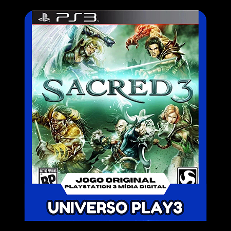 Sacred 3 em Midia Digital Ps3