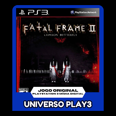 Fatal Frame II Crimson Butterfly (Clássico Ps2) em Midia Digital Ps3