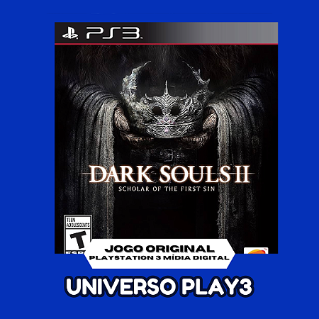 Dark Souls 2 Scholar of First Sin para ps3 em mídia digital