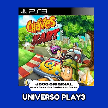 Chaves Kart para ps3 em mídia digital