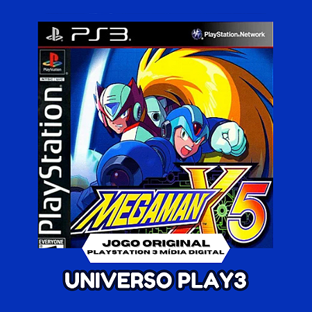 Mega Man X5 Classico para ps3 em mídia digital