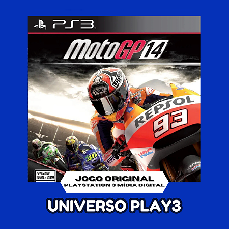 Moto GP 14 para ps3 em mídia digital
