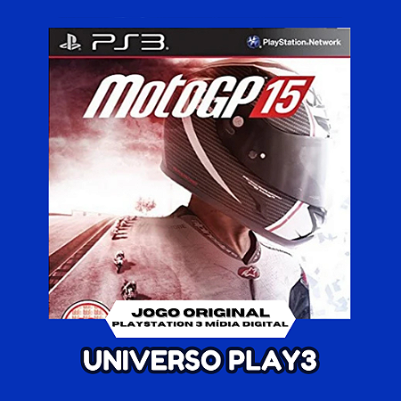 Moto GP 15 para ps3 em mídia digital