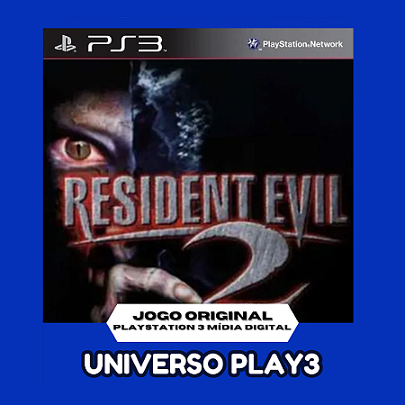 Resident Evil 2 Classico do ps1 para o ps3 em mídia digital