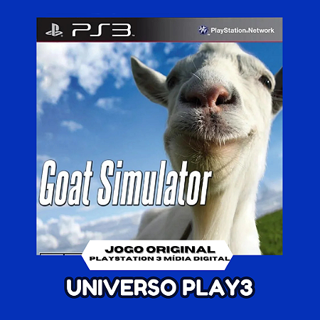 Goat Simulator para ps3 em midia digital