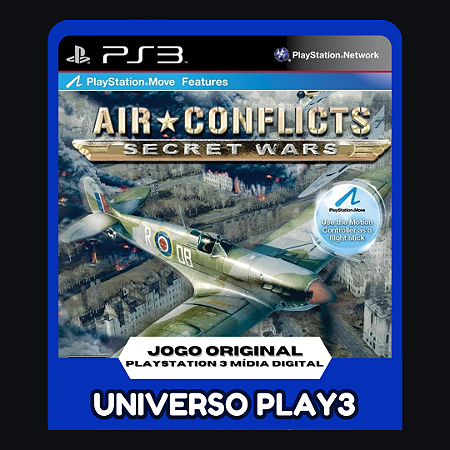 Air Conflicts - Secret Wars em Midia Digital Ps3