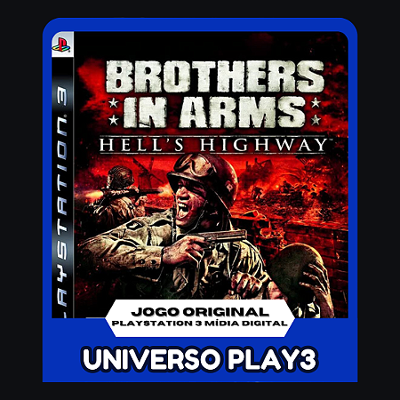 Brothers in Arms: Hell's Highway em Midia Digital Ps3