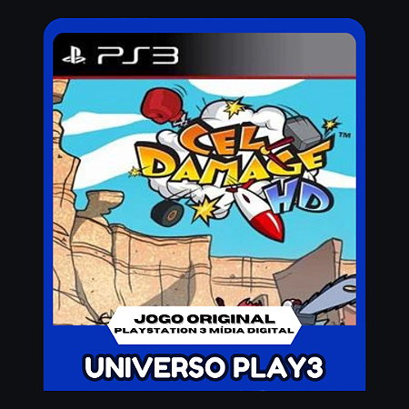 Cel Damage HD em Midia Digital Ps3