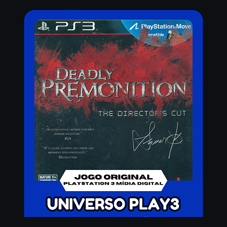 Deadly Premonition: The Director's Cut em Midia Digital Ps3