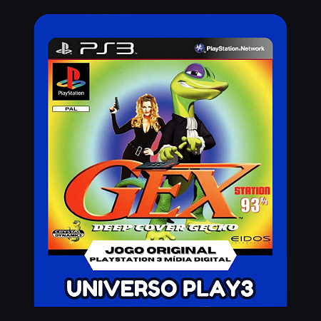 Gex 3: Deep Cover Gecko (PSOne Classic) em Midia Digital Ps3