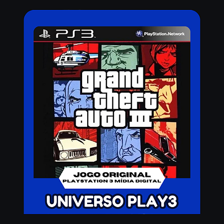 Grand Theft Auto 3 em Midia Digital Ps3
