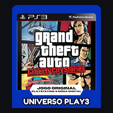 GTA Grand Theft Auto Liberty City Stories (PS2 Classic) em Midia Digital Ps3
