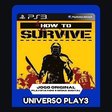 How to Survive em Midia Digital Ps3