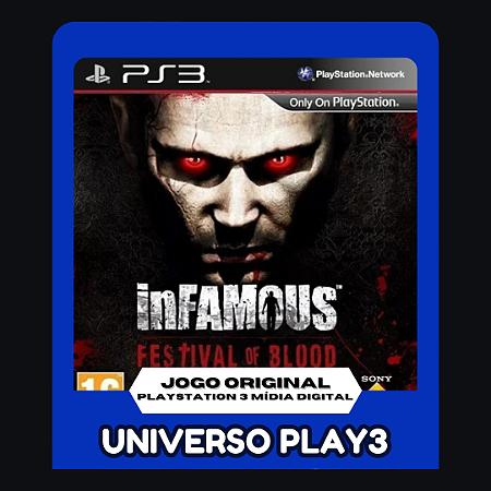 Infamous Festival of Blood DUBLADO em Midia Digital Ps3