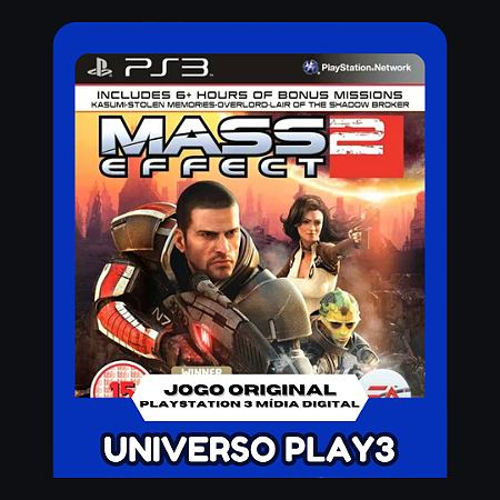 Mass Effect 2 em Midia Digital Ps3