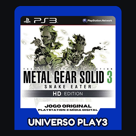 Metal Gear Solid 3: Snake Eater - HD Edition em Midia Digital Ps3