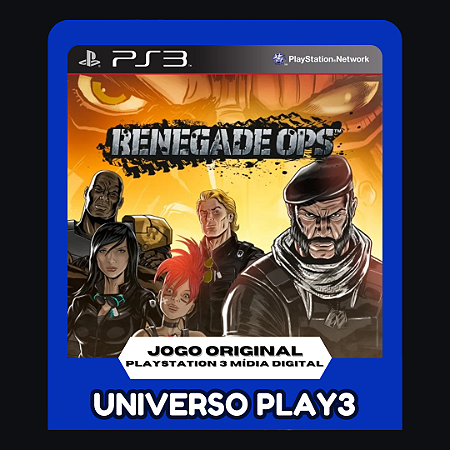 Renegade Ops em Midia Digital Ps3