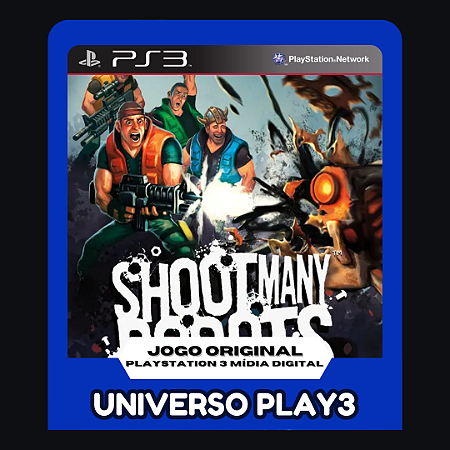 Shoot Many Robots  em Midia Digital Ps3