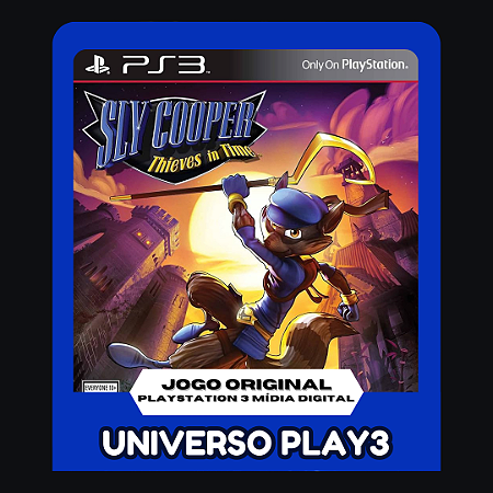 Sly Cooper Thieves in Time em Midia Digital Ps3