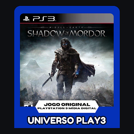 Sombras de Mordor DUBLADO em Midia Digital Ps3