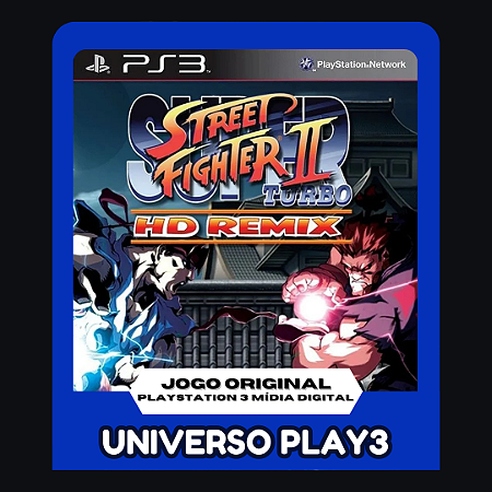 Super Street Fighter II Turbo Hd Remix em Midia Digital Ps3