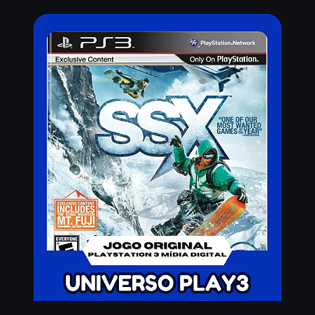 SSX em Midia Digital Ps3