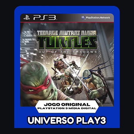 Teenage Mutant Ninja Turtles: Out of the Shadows em Midia Digital Ps3