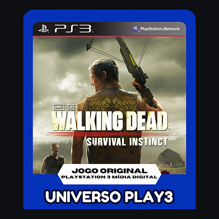 The Walking Dead: Survival Inistinct em Midia Digital Ps3
