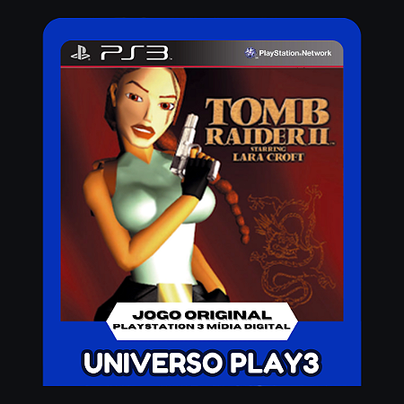 Tomb Raider 2 (PSOne Classic) em Midia Digital Ps3