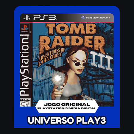 Tomb Raider III (PSOne Classic) em Midia Digital Ps3