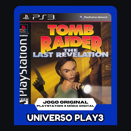 Tomb Raider The Last Revelation em Midia Digital Ps3