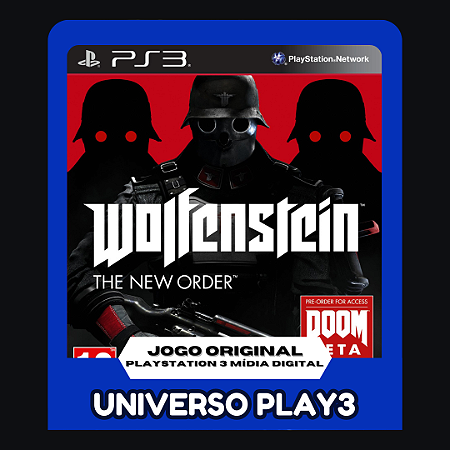 Wolfenstein The New Order  em Midia Digital Ps3
