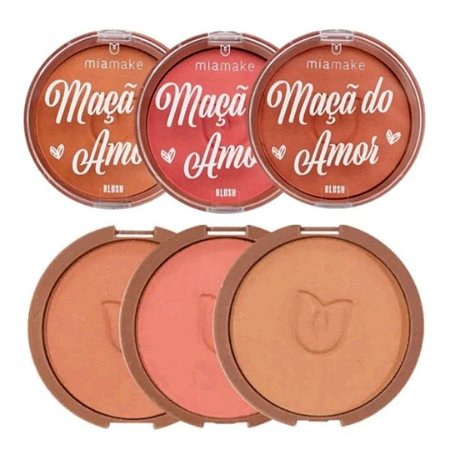 Blush Facial Maça do Amor Mia Make