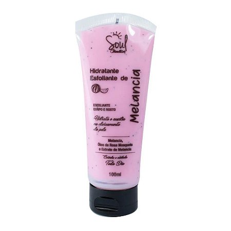 Hidratante Esfoliante de Melancia Soul 100mL