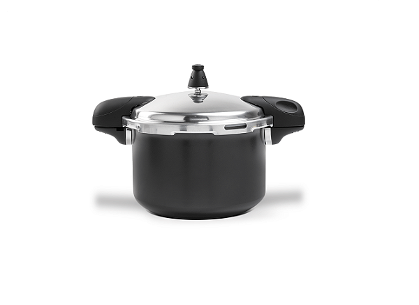 Panela De Pressão Brinox Indução 4 Dispositivos Segurança Antiaderente 5,4 Litros