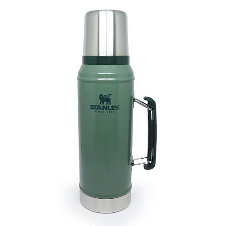 Garrafa Térmica Água Stanley Classic 950 ml Lendária Verde