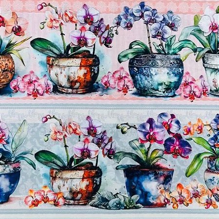 Barrado Orquídeas (0,55cmx1,50mt)