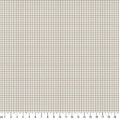 Xadrez Fio Tinto Bege P (0,55cmx1,50mt)