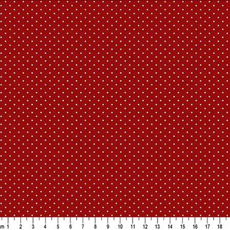 Poá Vermelho Claro (,055cmx1,50mt)