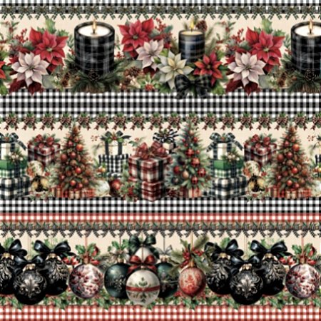 Barrado Natal Elegance (0,55cmx1,50mt)