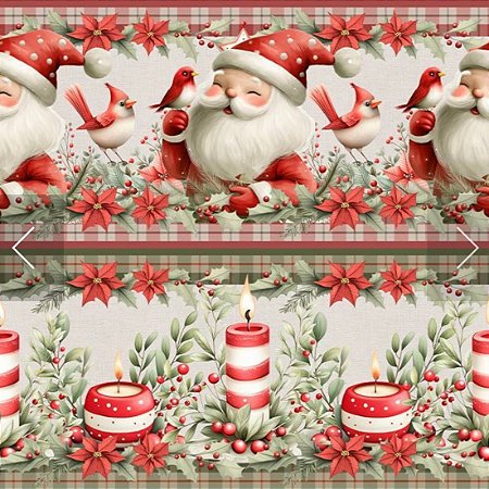 Barrado Noel no Bosque (0,55cmx1,50mt)