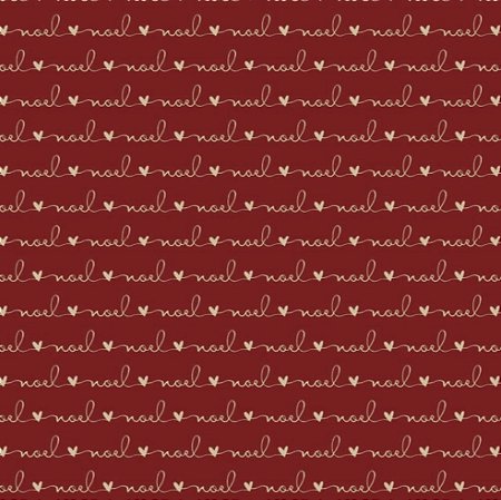 Composê Natal Noel Vermelho (0,55cmx1,50mt)
