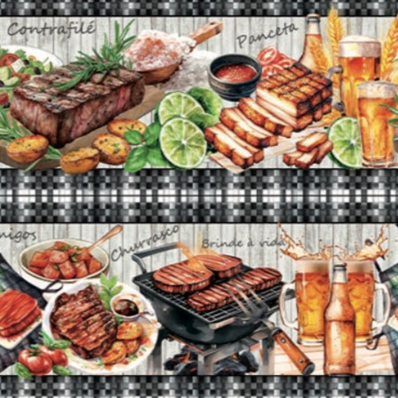 Barrado Churrasco (0,55cmx1,50mt)