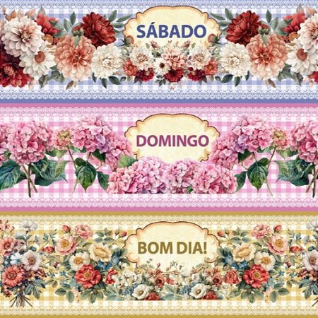Barrado Semaninha Floral (0,55cmx1,50mt)