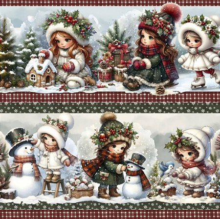 Barrado Festa na Neve (0,55cmx1,50mt)