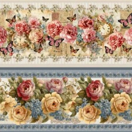 Tricoline Digital Barrado Vintage o Clock (0,55cmx1,50mt)