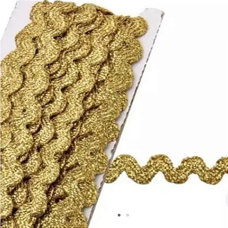 Sianinha 9 mm com 10 mts - Dourada (Cor 23)