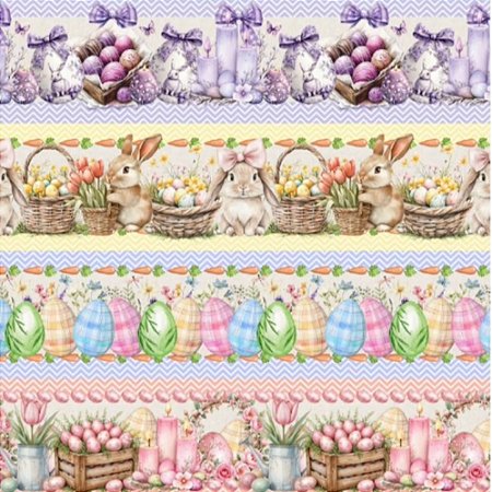 Tricoline Digital Barrado Candy Color (0,55cmx1,50mt)